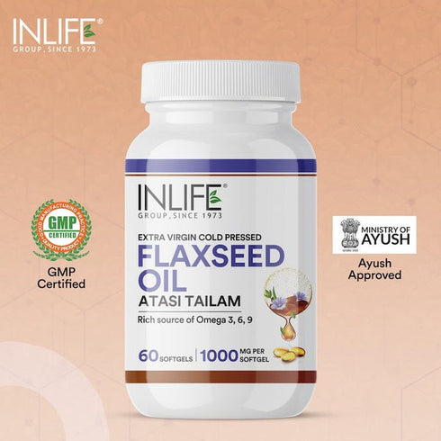 Inlife Flaxseed Oil Atasi Tailam Capsules
