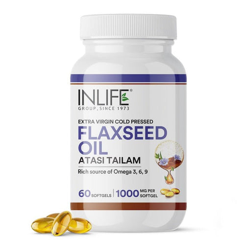 Inlife Flaxseed Oil Atasi Tailam Capsules