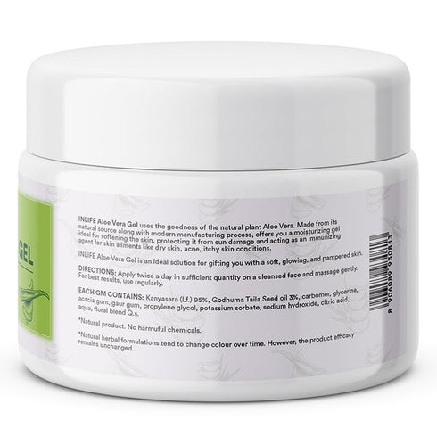 Inlife Aloe Vera Gel Paraben Free
