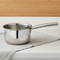 Vinod Claro Heavy Gauge Stainless Steel Hammered Sauce Pan 1.5 mm Capacity 900 ml