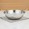 Vinod Claro Heavy Gauge Stainless Steel Kadai Plain 2.5 mm 2800 ml