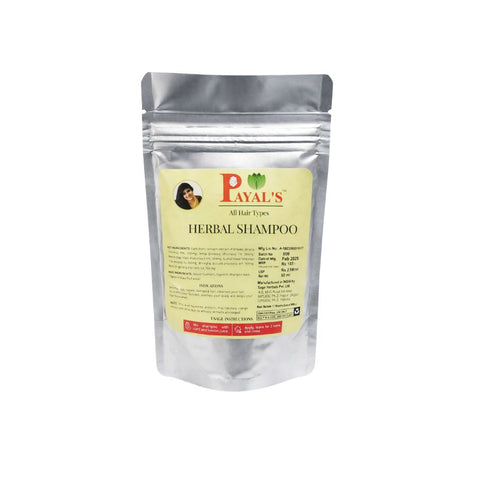 Payal's Herbal Shampoo Economy Pack for All Hair Type (50 ml)