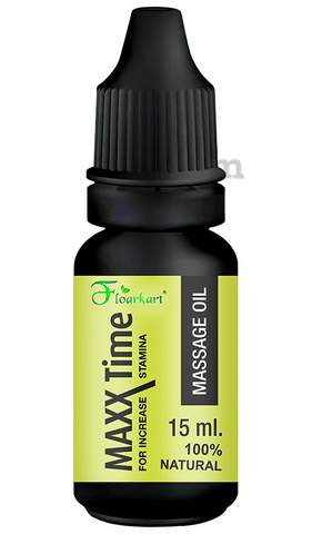 Floarkart Maxx Time for Increase Stamina Massage Oil