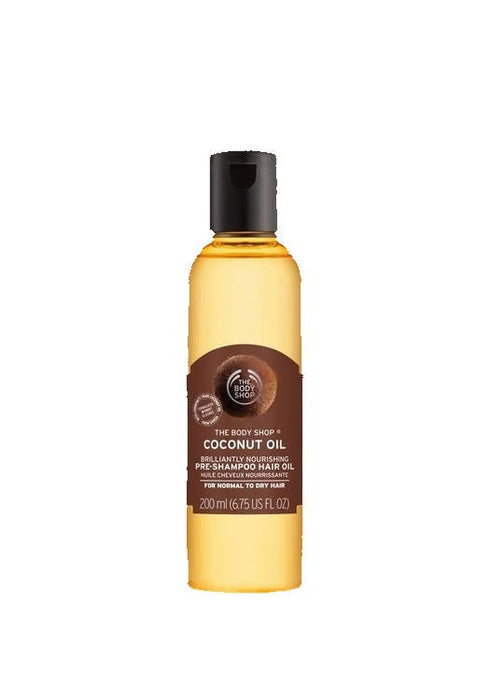 The Body Shop Coconut Oil Brillantly Nourishing PreShampoo Hair Oil