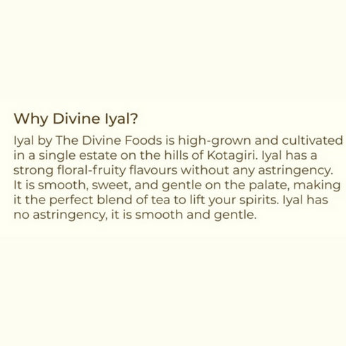 The Divine Foods Iyal Kotagari Tea