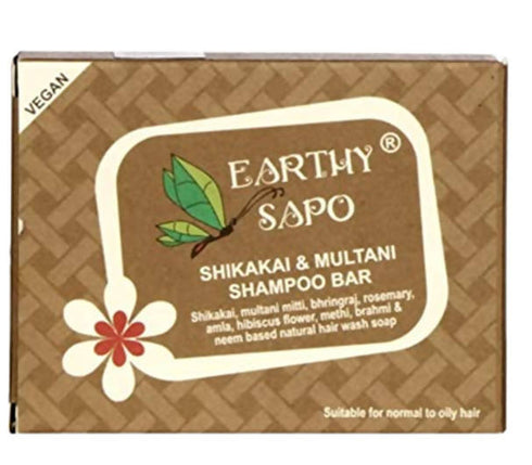 Earthy Sapo Shikakai & Multani Shampoo Bar