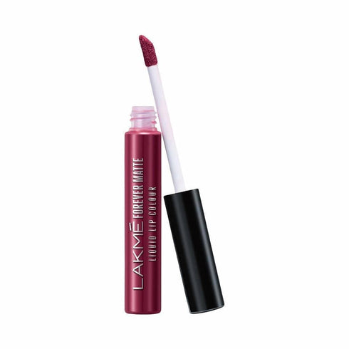 Lakme Forever Matte Liquid Lip Colour | Red Wine