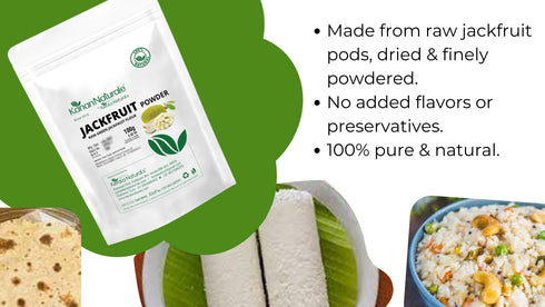 Kanan Naturals Raw Green Jackfruit Powder 500gm