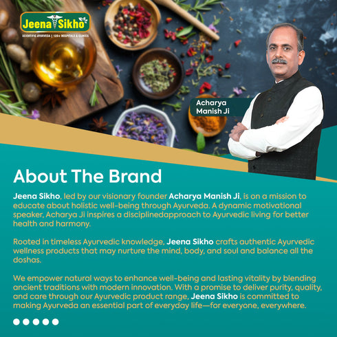 Jeena Sikho Arogya Vati Herbal Tablets with Amalki kutki and Chitrak