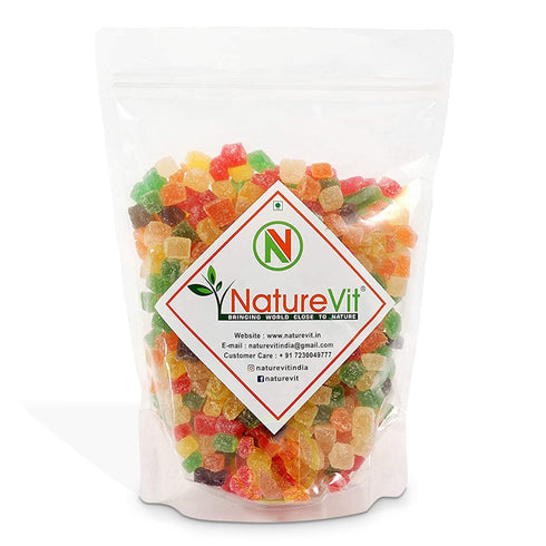 NatureVit Jelly Bites Sweet-Coated| Brightly Coloured Fruity Candies