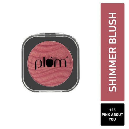 Plum CheekABoo Shimmer Blush 125 Pink About You