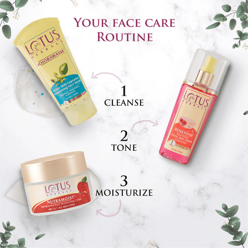 Lotus Herbals JOJOBAWASH Active Milli Capsules Nourishing Face Wash