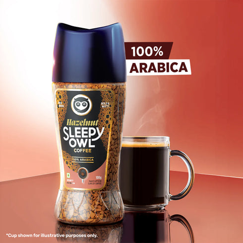 Sleepy Owl Coffee Hazelnut Instant Coffee