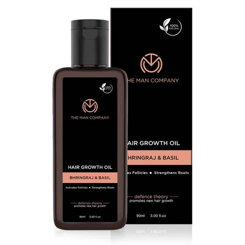 The Man Company Hair Growth Oil Bhringraj & Basil