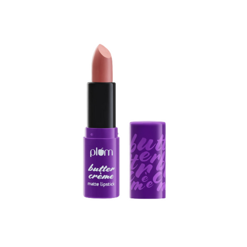 Plum Butter Crème Matte Lipstick Nude Bloom 121 | Pink Nude