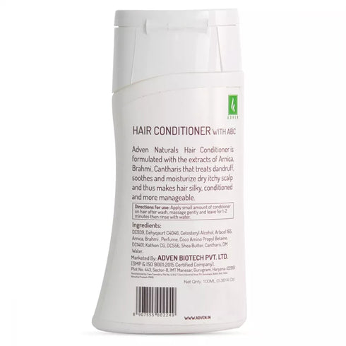 Adven Natyrals Hair Conditioner With Abc Arnica Brahmi & Cantharis