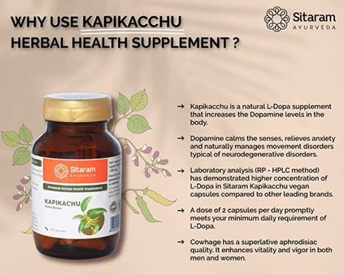 Sitaram Ayurveda Kapikachu Capsules
