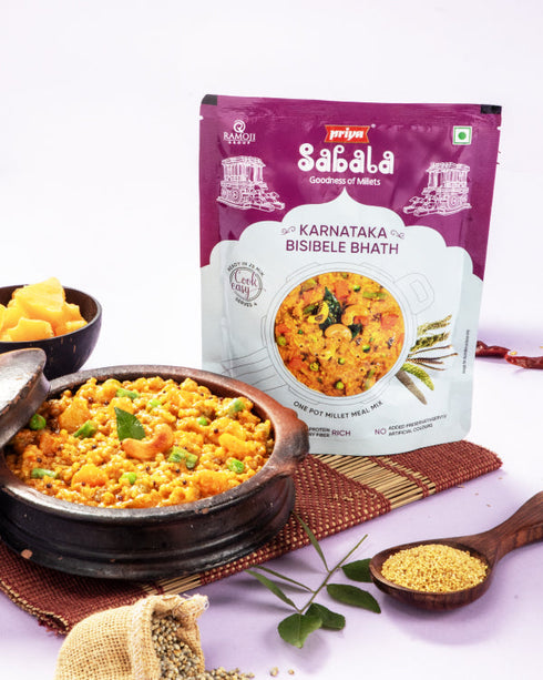 Sabala Millets Karnataka Bisibele Bhath