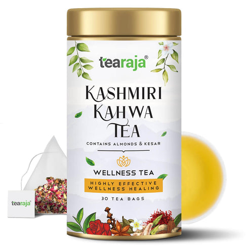 Tea Raja - Kashmiri Kahwa Green Tea 30 Teabags