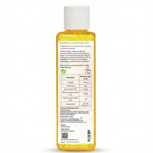 Millet Mania Kashmiri Mamra Almond Oil