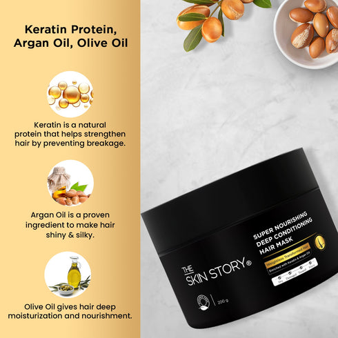 The Skin Story Hair Repair & Keratin & Argan Nourishing Mask