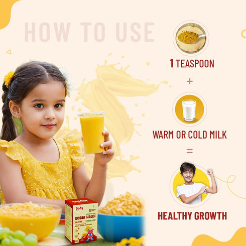Babyorgano Nutriverse Kesar Haldi Milk Mix