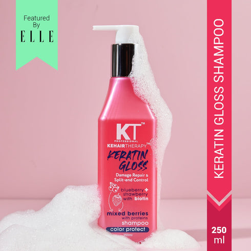 Kt Professional Keratin Gloss Shampoo