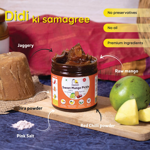 FARMDIDI Sweet Mango Pickle