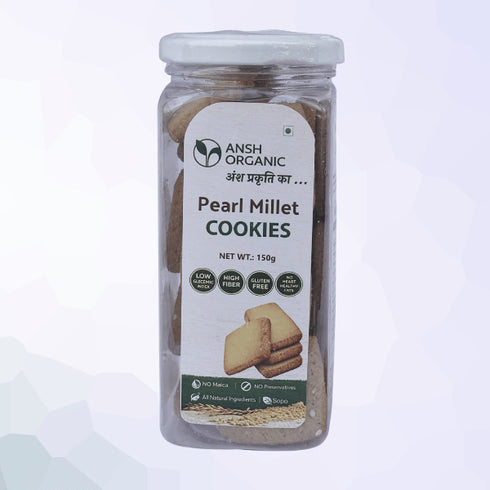 Ansh Organic Pearl Millet Cookies | Bajra Cookies