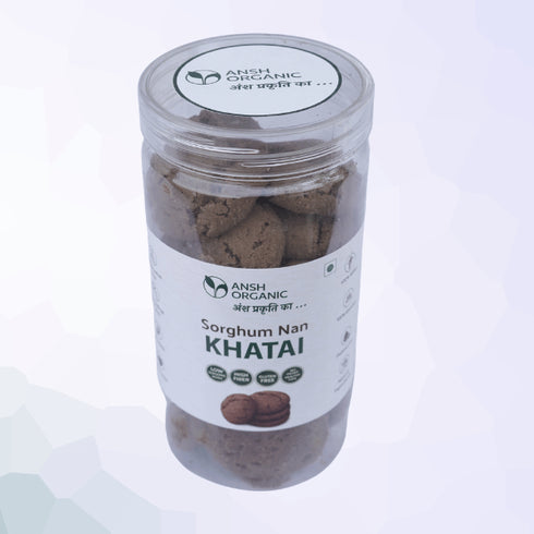 Ansh Organic Sorghum Nan Khatai | Jowar Cookies