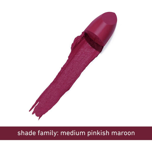 Plum Butter Crème Matte Lipstick RedDemption 136 | Pinkish Maroon