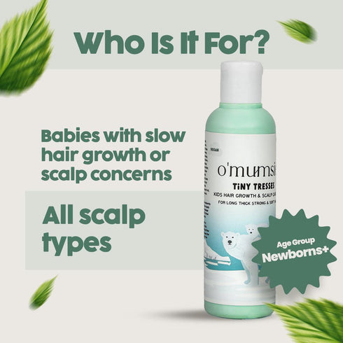 Omumsie Baby Hair Growth & Scalp Care Oil