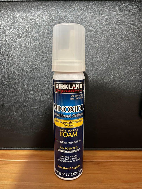 Style Make Kirkland 1 Month Supply Minoxidil 5 Foam Hair Regrowth For Men