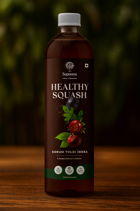 Supreem Super Foods Kokum Tulsi & Ginger Lemon Squash Combo