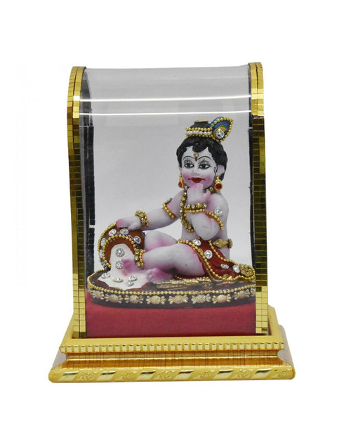 Rainbow Art Gallery Krishna With Butter Pot Small Fiber Glass