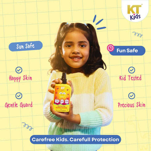 Kt Kids Kids Moisturizing Sunscreen Body Spray SPF 25