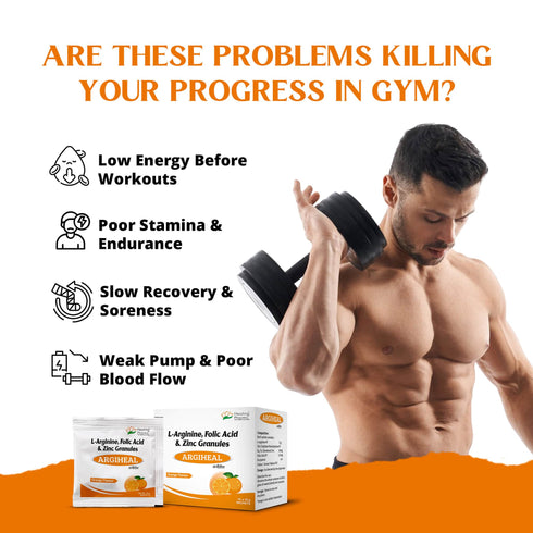 Healing Pharma Argiheal L-arginine Powder Sachets