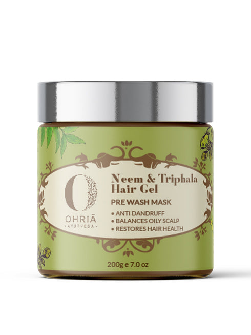 Ohria Ayurveda Neem And Triphala Anti Dandruff Hair Gel