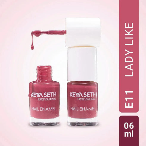 Keya Seth Aromatherapy Ballerina + Lady Like Long Wear Nail Enamel Enriched with Vitamin E & Argan Oil