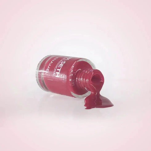 Keya Seth Aromatherapy Crimson + Soothing Pink + Lady Like Long Wear Nail Enamel Enriched with Vitamin E & Argan Oil