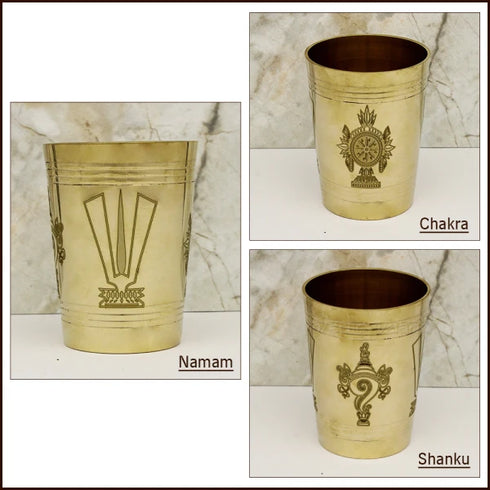 Vedicvaani Lakshmi Kunchan Seva Glass With Kuber Potli