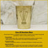 Vedicvaani Lakshmi Kunchan Seva Glass With Kuber Potli