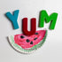 Rubbabu Large Magnetic Uppercase Alphabets 4