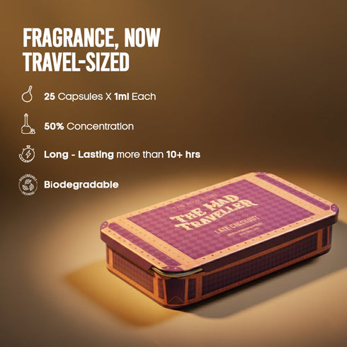 The Mad Nose His And Her Travel Perfume Duo 50 Capsules