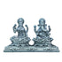 Pure Silver Antique Lakshmi Ganesh 87.52g By Mahita Collections