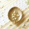 Leaf-shaped Metal Platter, Small