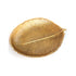 Leaf-shaped Metal Platter, Small