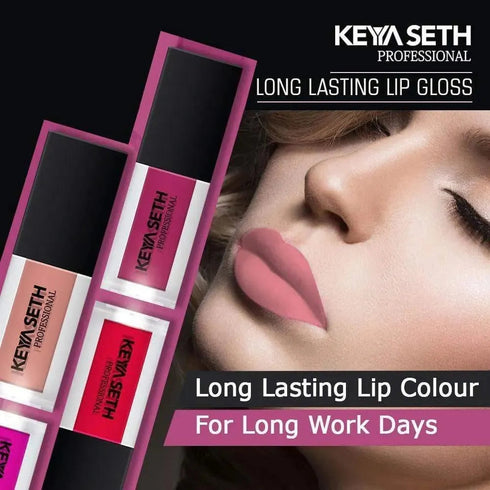 Keya Seth Aromatherapy Light Nude Pink Shade Long Lasting Matte Lipgloss - 07