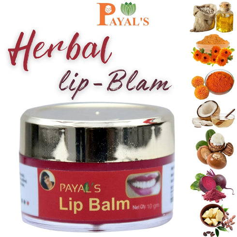 Payal's Lip balm Herbal For Men And Woomen (10g)