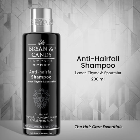 Bryan & Candy Sport Anti Hairfall Shampoo Lemon Thyme & Spearmint